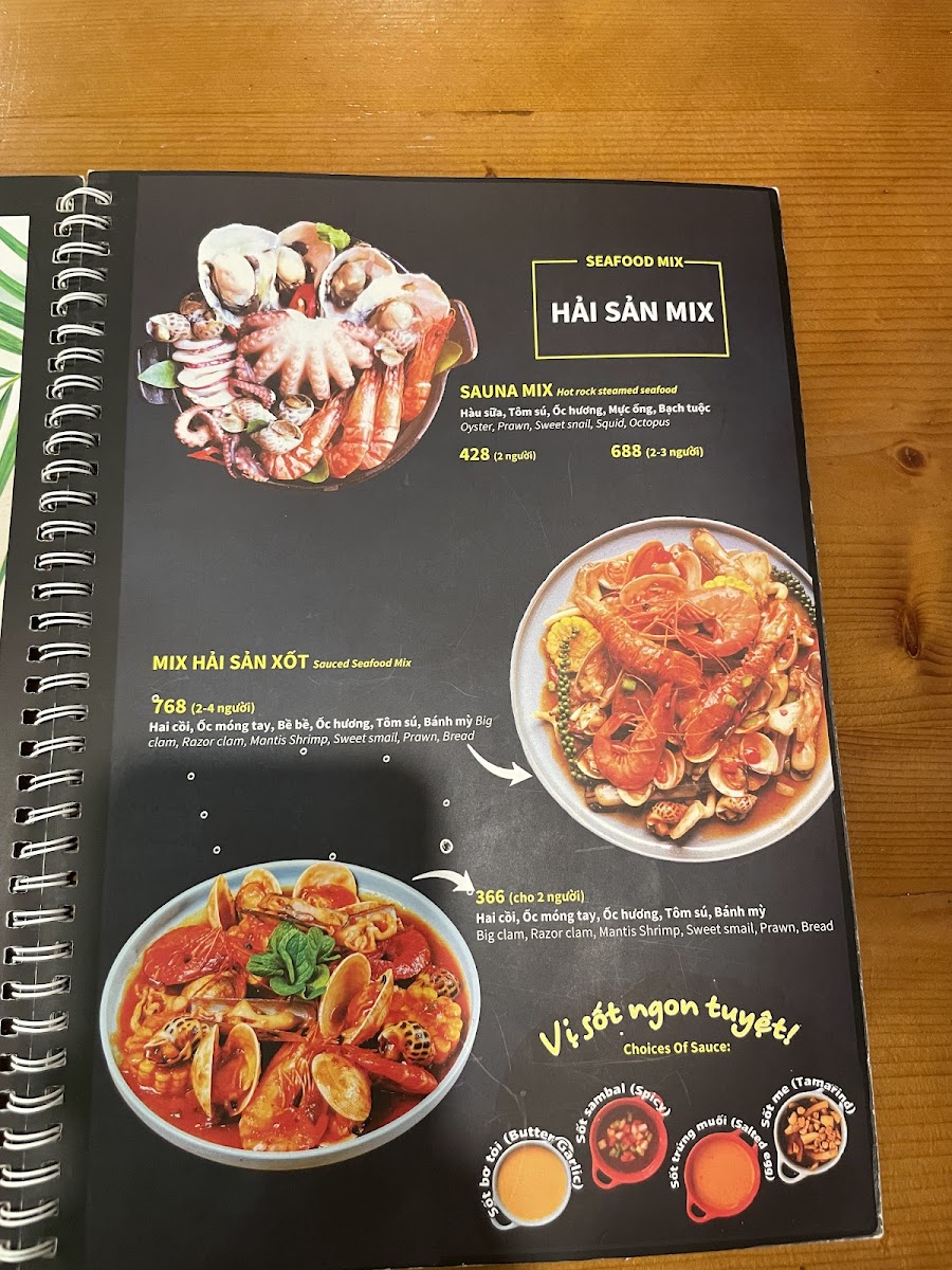 Menu Nha Hang Hai San Tomato-2